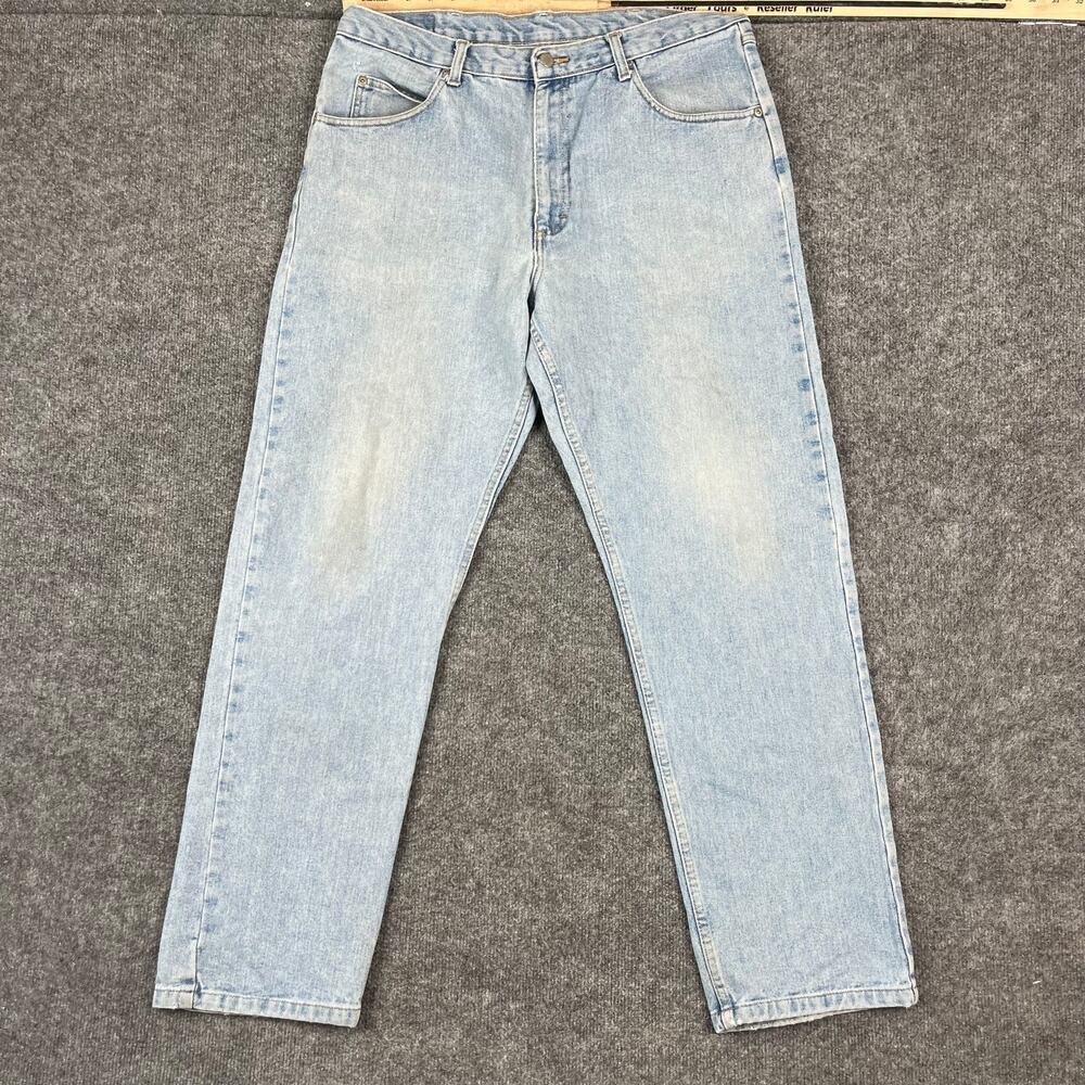 Wrangler Men’s Straight Jeans Light Blue